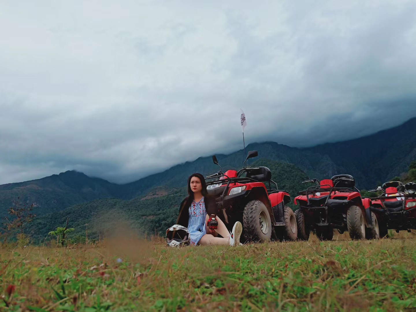大理石門(mén)關(guān)沙灘ATV越野摩托基地